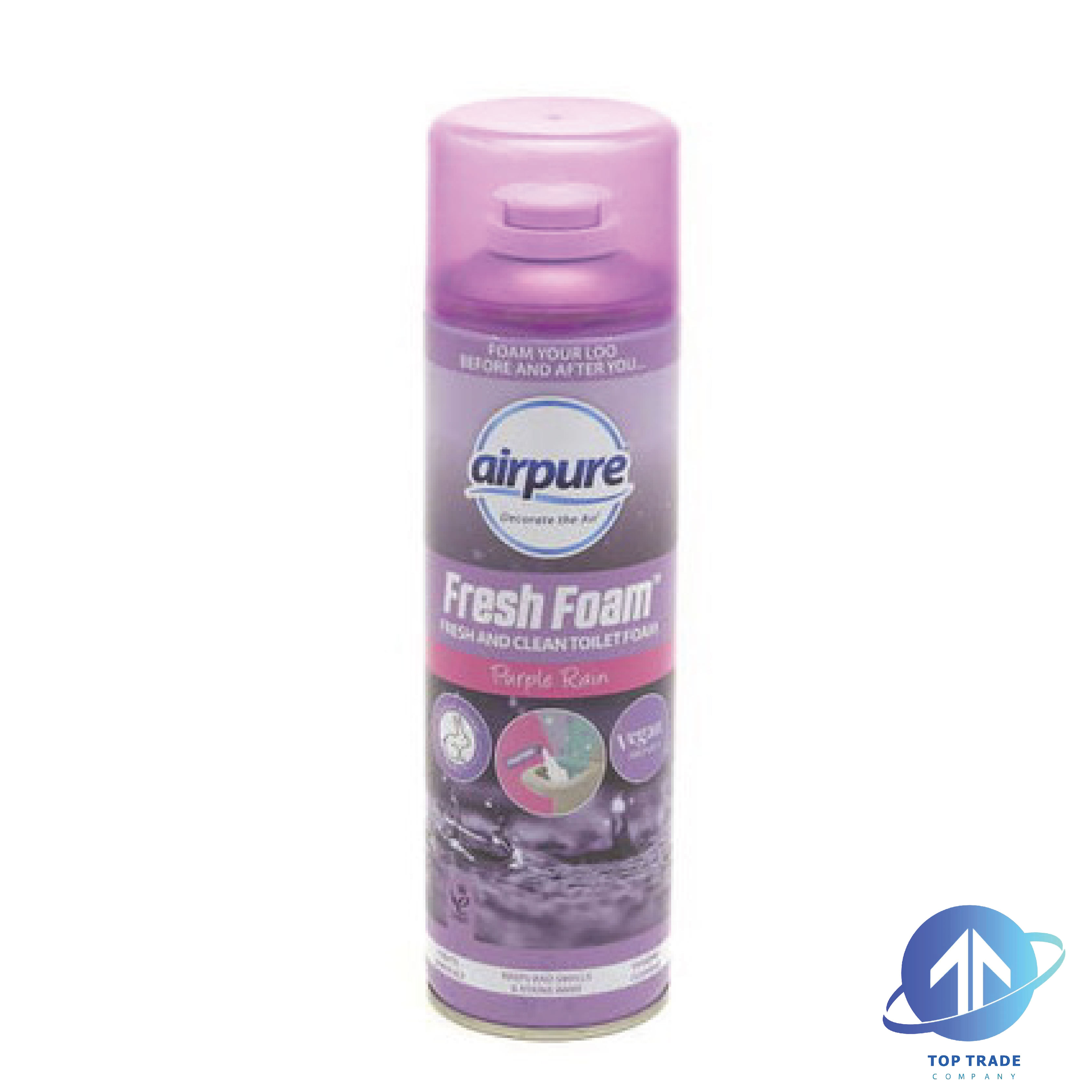 Airpure Fresh Foam toilet Purple Rain 500ml